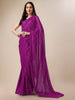 Georgette Women's Rani Saree Silk With Blouse Piece ( 0143-Rani )