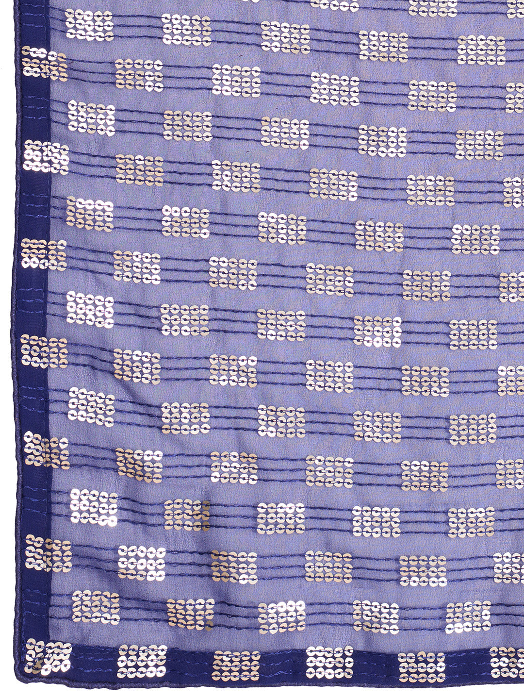 elegence women's georgette saree with blouse piece ( 0164-blue )