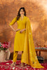 Elegant Mustard Yellow Kurti Set with Floral Dupatta – Perfect for Every Occasion