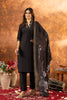 Elegant Black Kurti Set with Floral Dupatta – Perfect for Every Occasion