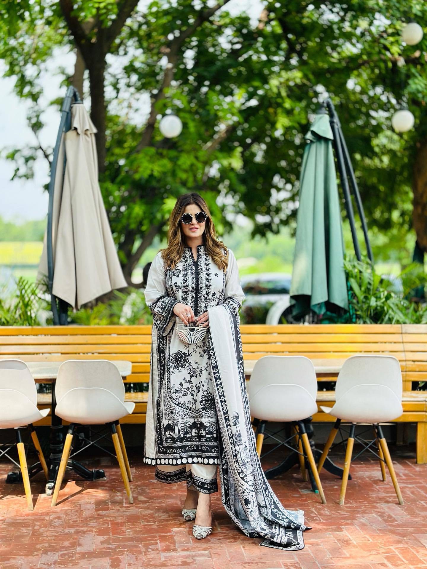 💃 đěsigner party wear look printed pur malai satin long 3pc co-ord set 👗👗