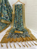 Golden Breeze Linen Cotton Saree (PHL 05 )