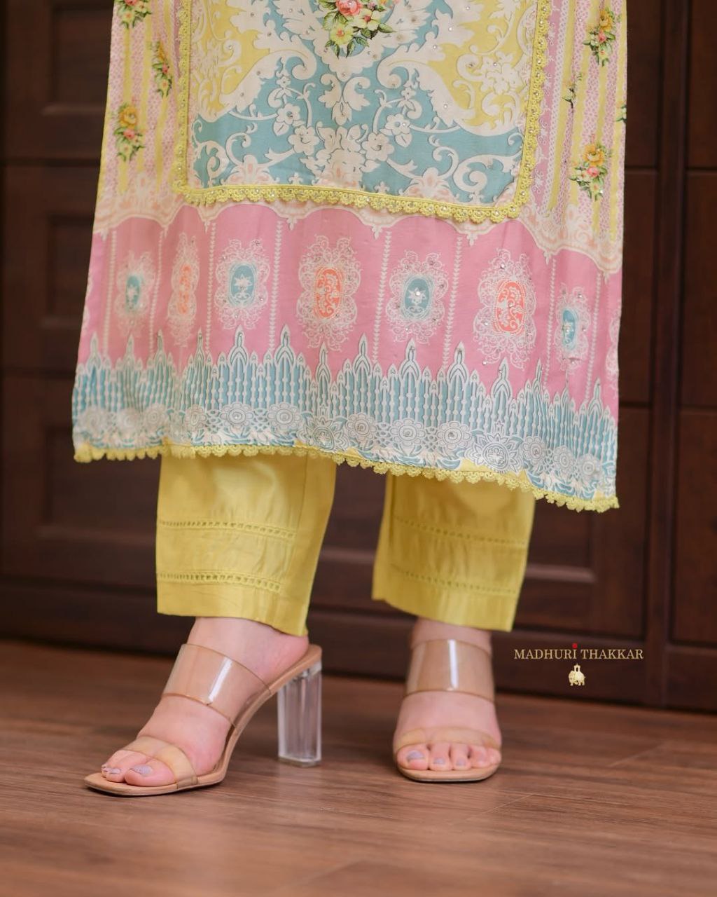 pakistani flowers bloom suits set