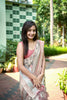 Vintage Charm Linen Cotton Saree (PHMS 02 )
