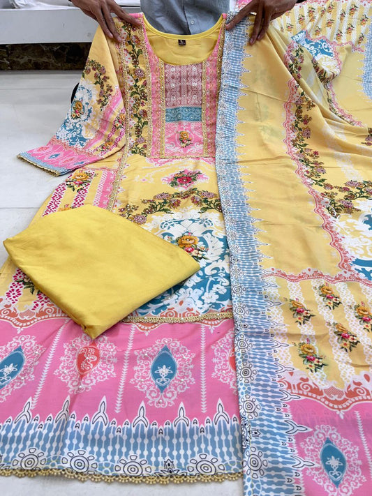 Pakistani FLOWERS BLOOM suits set