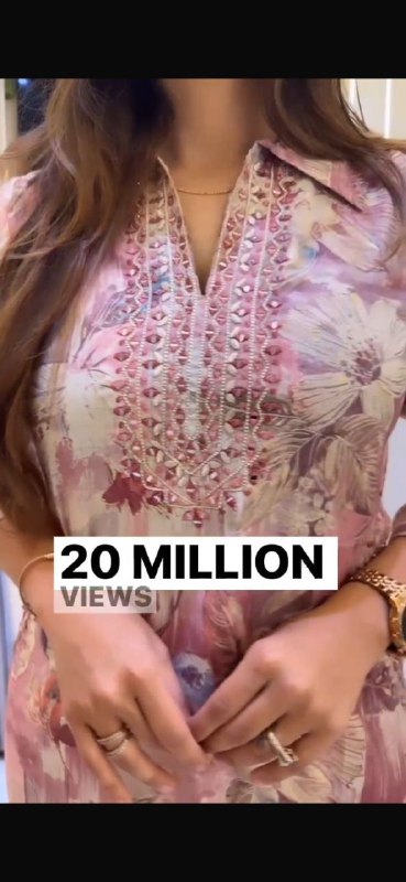 Elegant Floral Kurti Design for Modern Women