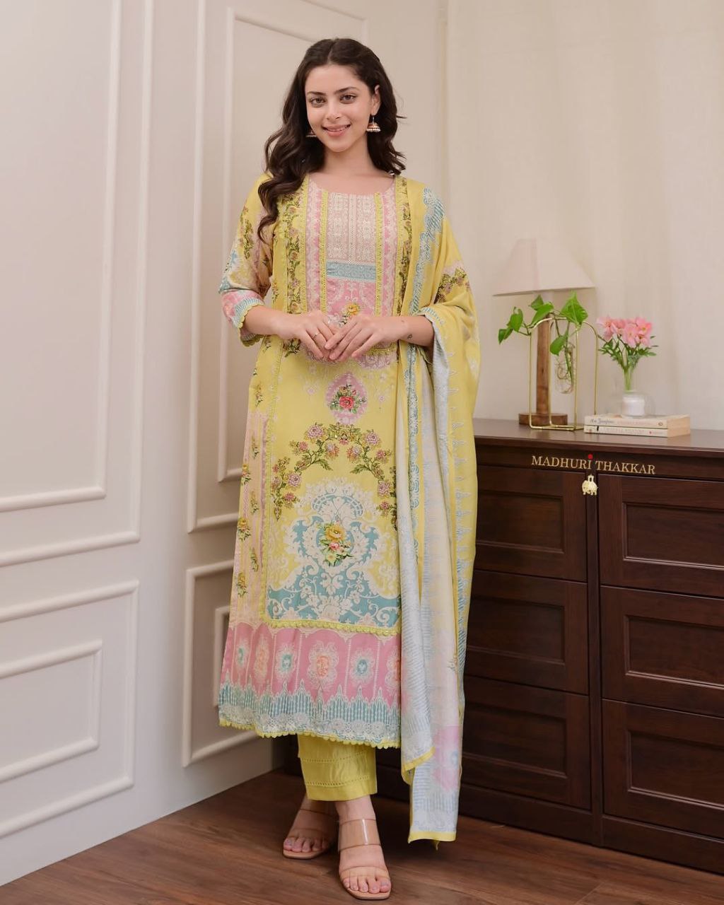 pakistani flowers bloom suits set