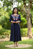 Very Modish Pure Cotton Embroidery Kurta Set With Pocket