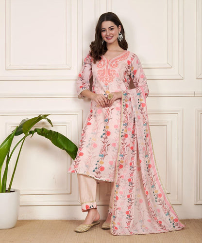 PAKISTANI NEW SHIFLI  LUNCHING LINEN Suit Set