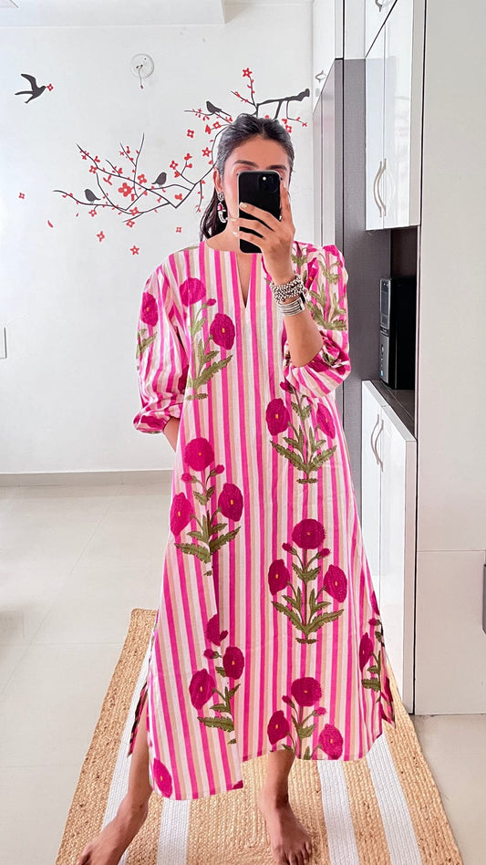 Premium Fine Cotton Co-Ord Style Kurti Pant Set