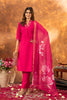 Elegant Pink Kurti Set with Floral Dupatta – Perfect for Every Occasion