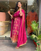 Luxury Magenta Kurti with Dupatta – Traditional Designer Look