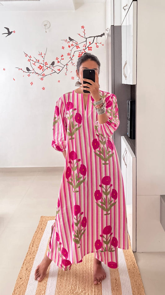 Premium Fine Cotton Co-Ord Style Kurti Pant Set