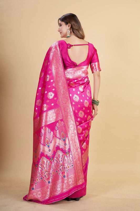 Luxury Banarasi Saree in Royal – Perfect for Weddings & Festive Wear