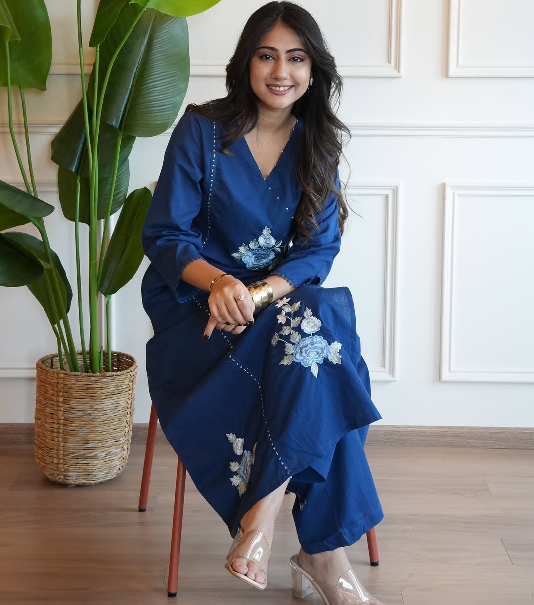 festival special pure cotton flex suit set