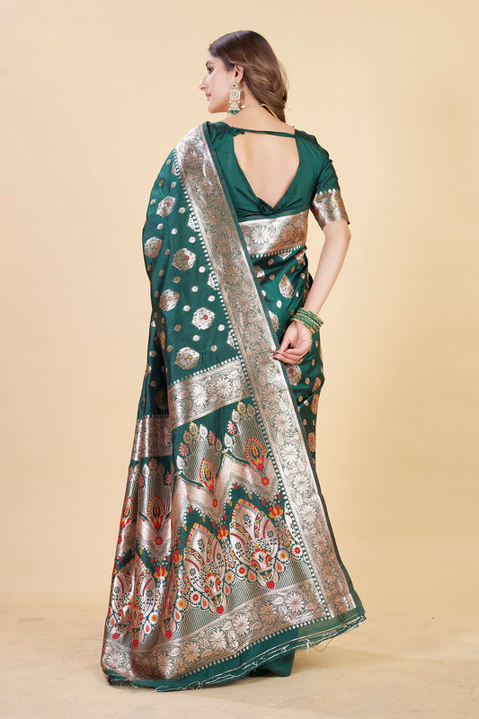 Luxury Banarasi Saree in Royal – Perfect for Weddings & Festive Wear