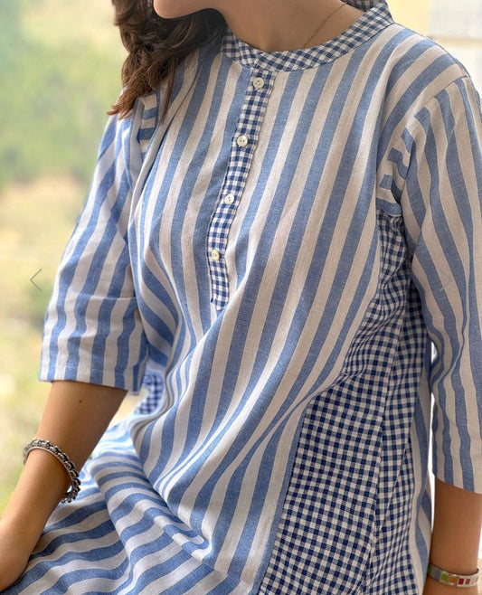 Premium Fine Cotton Co-Ord Style Kurti Pant Set