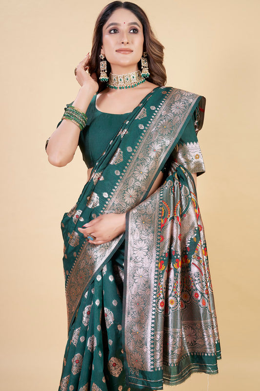Luxury Banarasi Saree in Royal – Perfect for Weddings & Festive Wear