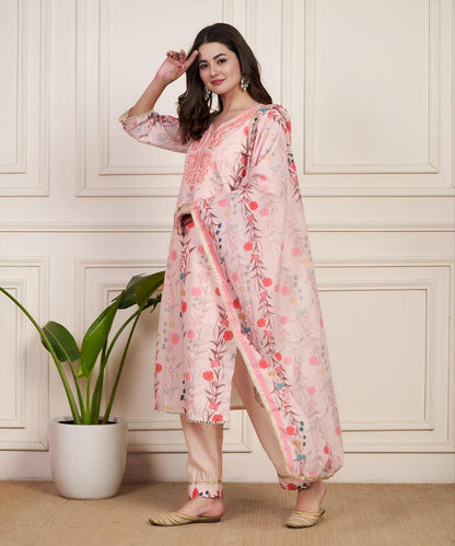 PAKISTANI NEW SHIFLI  LUNCHING LINEN Suit Set