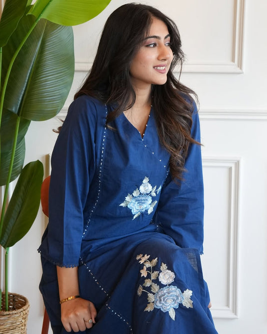 FESTIVAL SPECIAL PURE COTTON FLEX SUIT SET