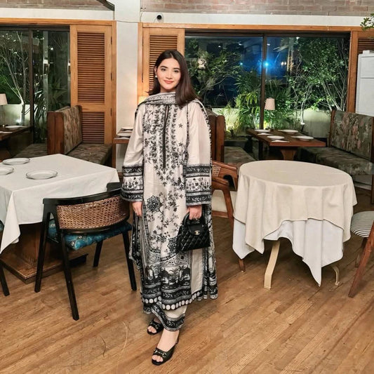 💃 Đěsigner Party Wear Look Printed Pur Malai Satin Long 3Pc Co-Ord Set 👗👗