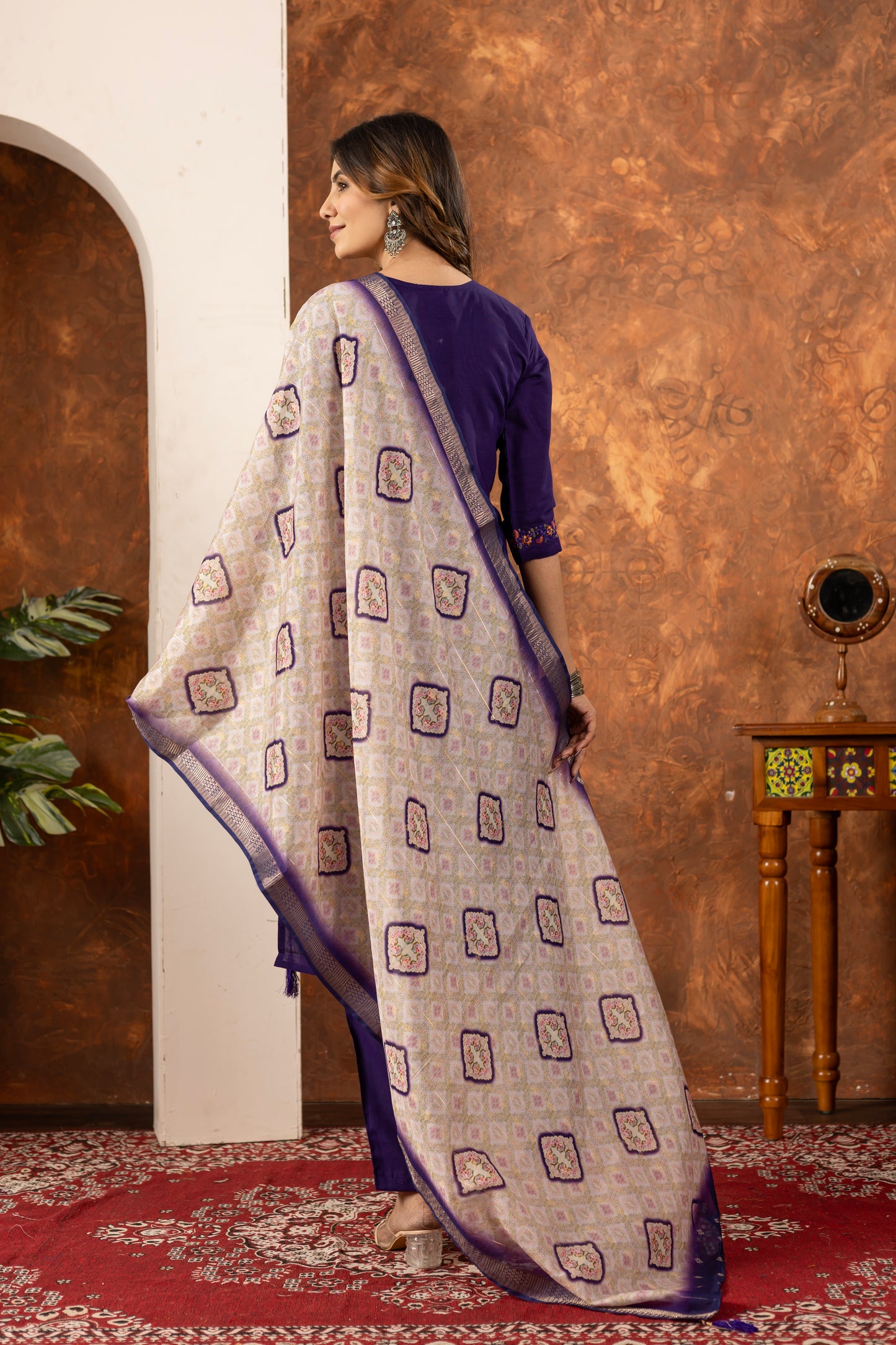 👗👗 elegant straight kurti pant dupatta set 👗👗