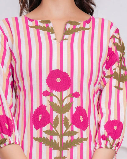 Most Magnificent Pure Cotton Printed Kurta Set