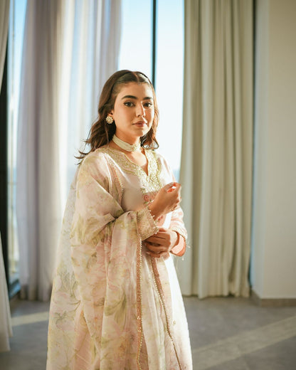💃 Đěsigner Party Wear Look Pur Natural Crepe Top & Palazzo With Dupatta set