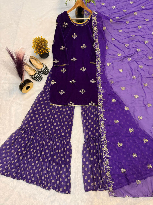 The Royal Charm of Purple – Where Elegance Meets Tradition
