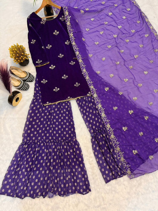 The Royal Charm of Purple – Where Elegance Meets Tradition