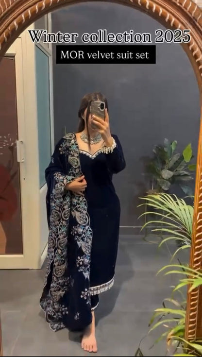 Step into effortless charm with our exclusive 3-piece set – crafted for comfort, stitched with grace