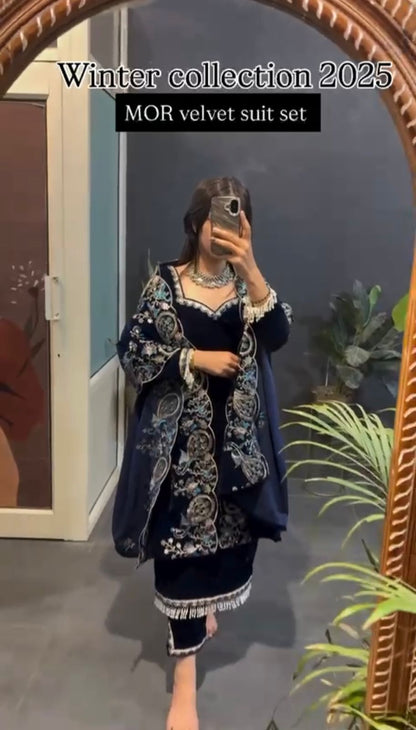 Step into effortless charm with our exclusive 3-piece set – crafted for comfort, stitched with grace