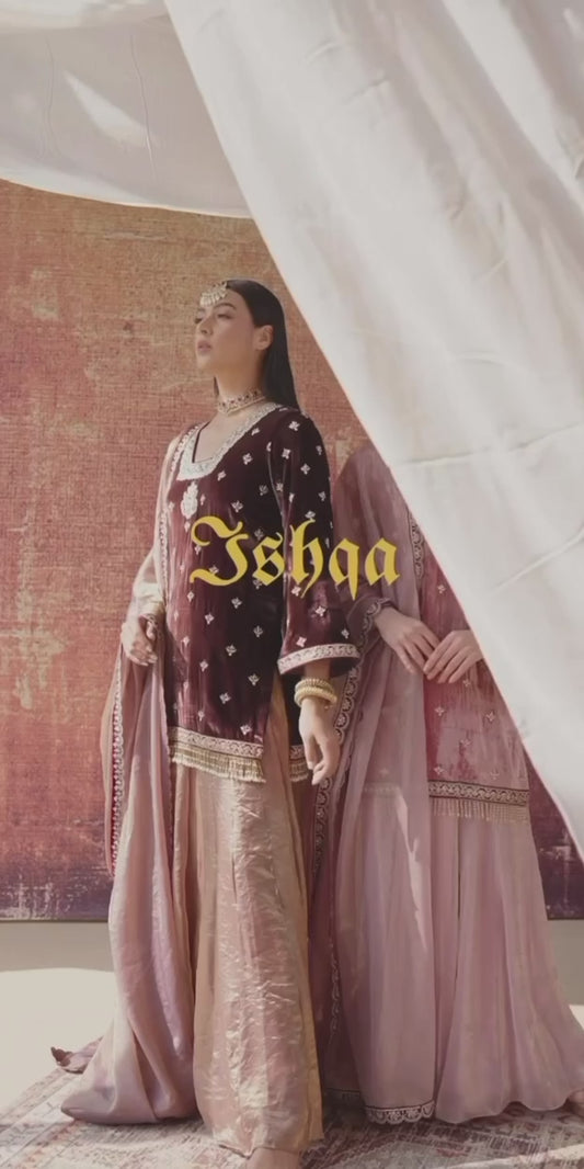 New Designer Party Wear Look Top , Lehega Plazzo and Dupatta