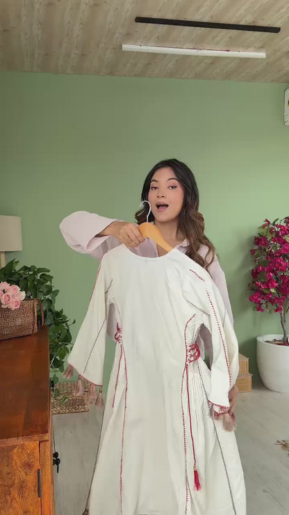 2-Piece Stylish Ensemble: Includes a well-fitted top and coordinated bottom