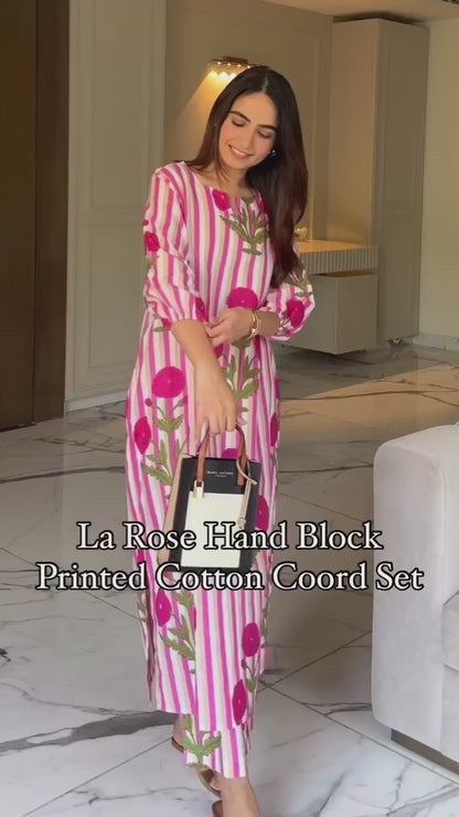 Premium Fine Cotton Co-Ord Style Kurti Pant Set