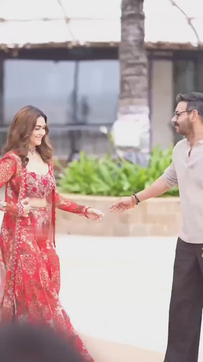 🦋 Bollywood Indo Western Koti Plazo & Blouse Collection👗